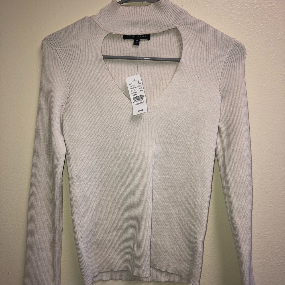 PacSun Kendall & Kylie sweater top with cut out